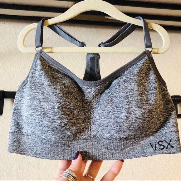Victoria’s Secret Grey Sports Bra Top - S - Picture 1 of 3